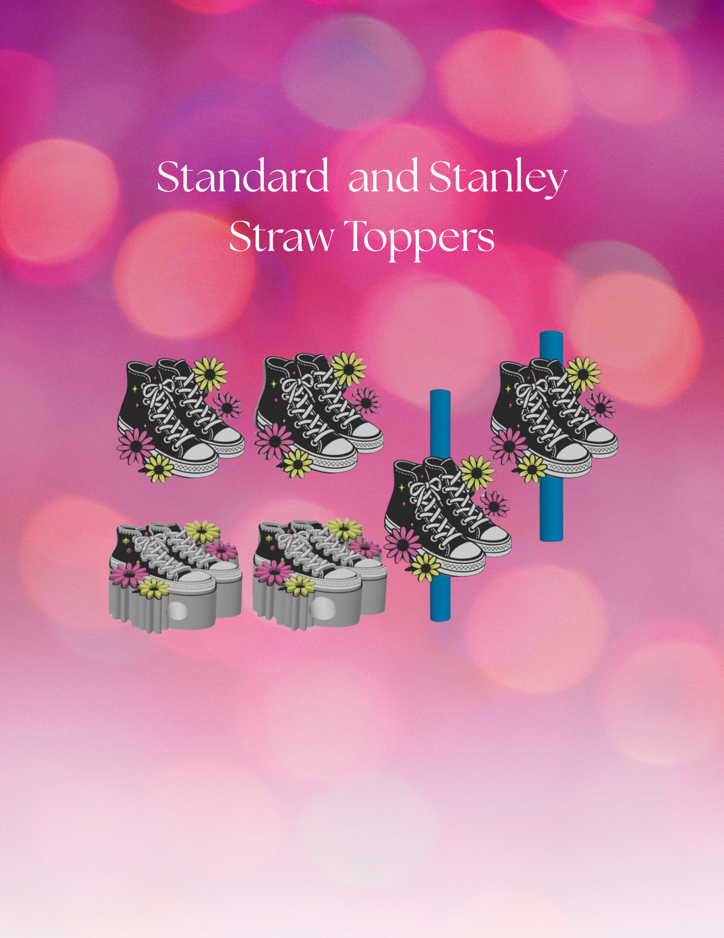 "3D" STRAW BUDDIES