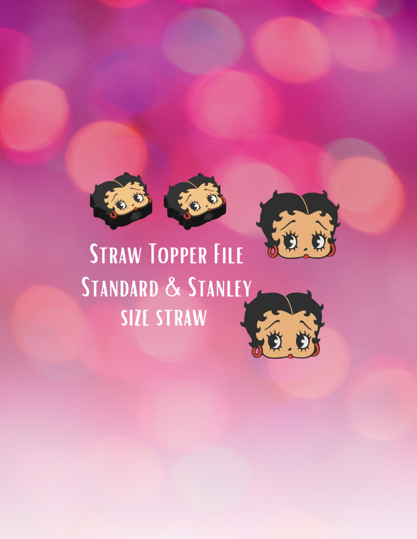 "3D" STRAW BUDDIES